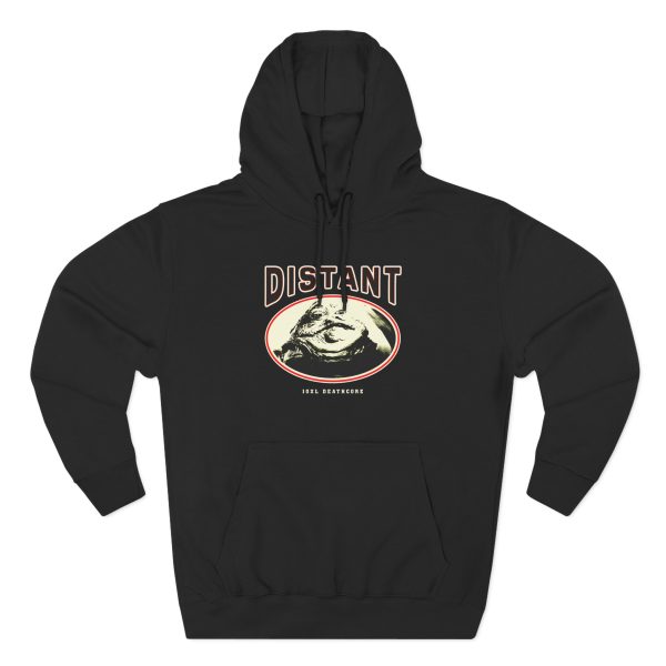 Distant Heavyweight Deathcore Three-Panel Fleece Hoodie
